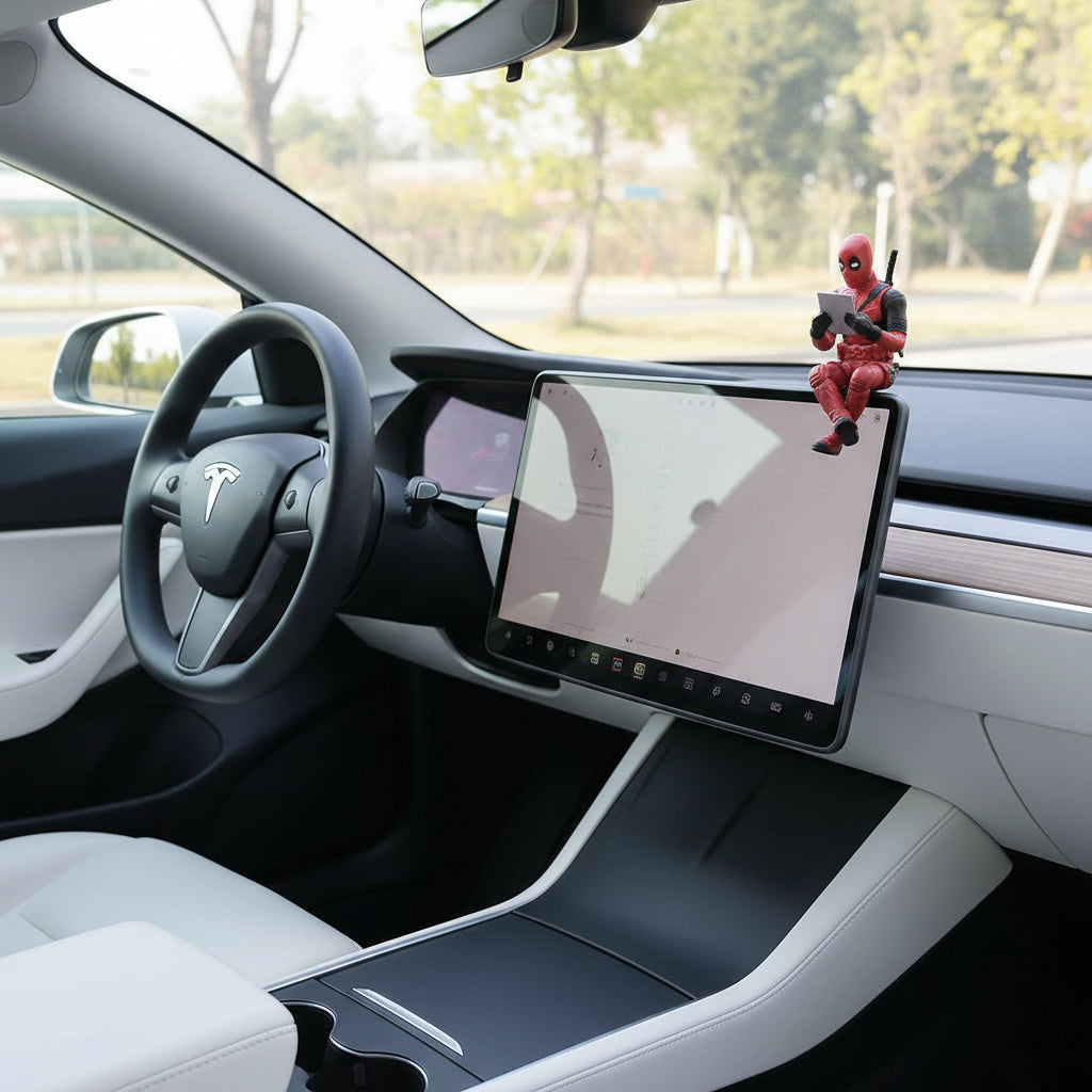 Car Dashboard Decorations Funny Mini Figures Anime Car Accessories Interior for Men Women Car Dash Board Decor Home Office Desk Charm Christmas Ornaments Auto Motorcycle Truck Decoration