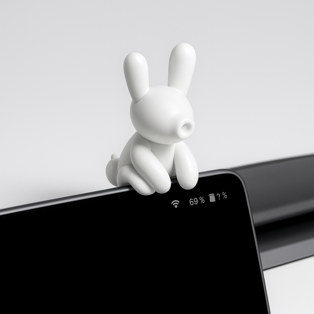 Dog Mode Mini Screen Decoration - Model 3/Y