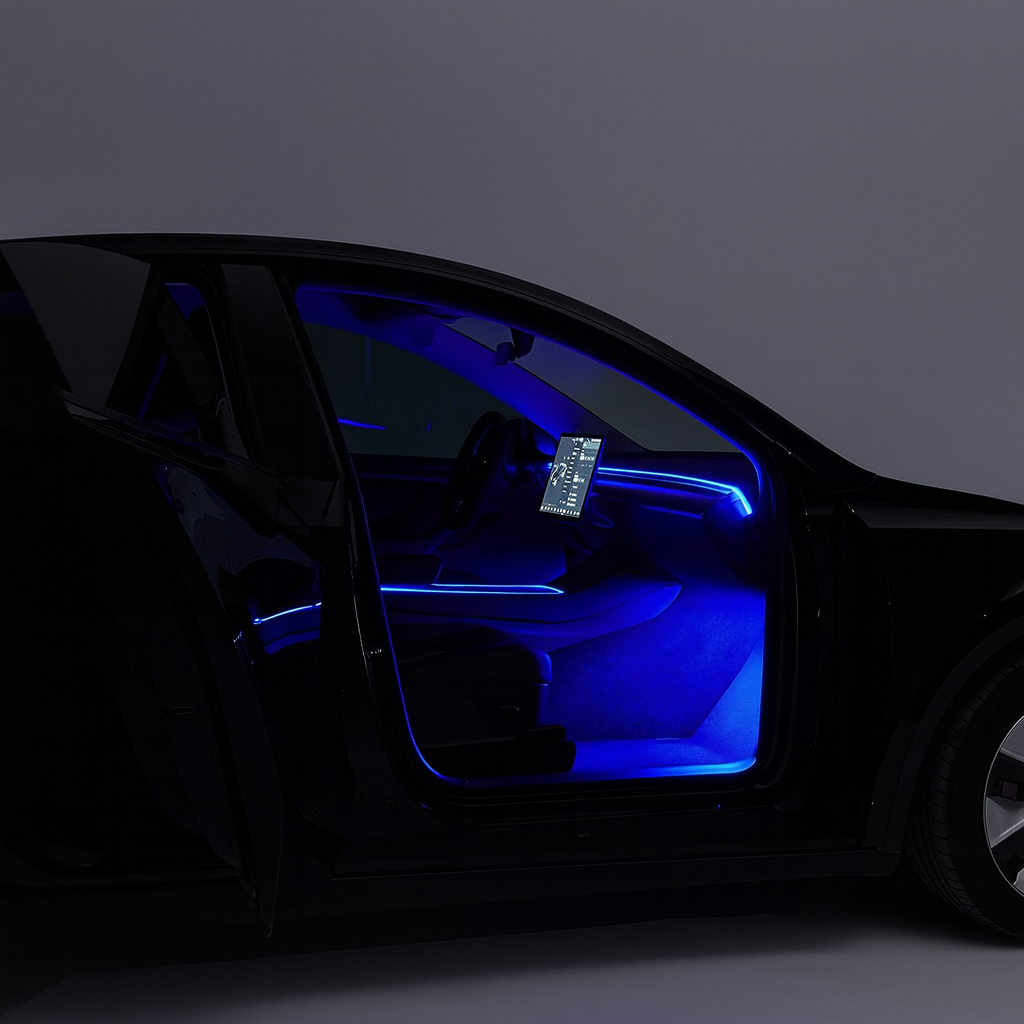 Interior Car Neon Lights - Model 3/Y