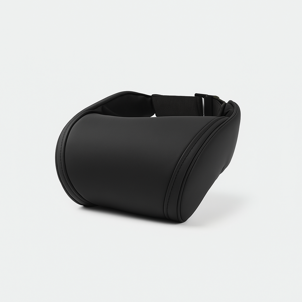 Leather Memory Foam Neck Pillow – Model 3/Y/X