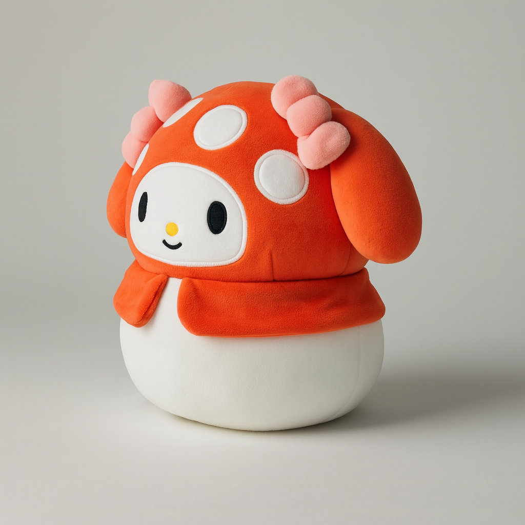 My Melody Mushroom Plush – Model 3/Y/S/X/Cybertruck
