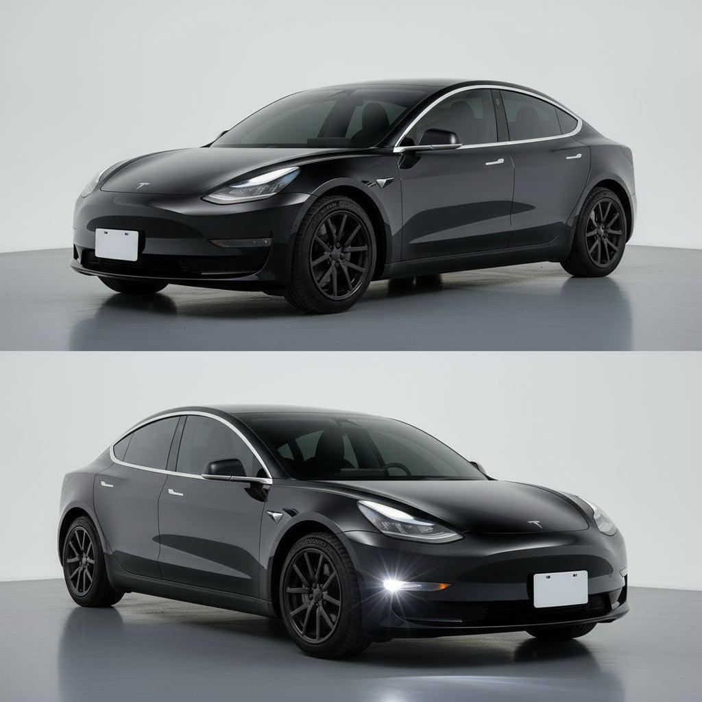 Mayde 18-Inch Wheel Covers Fits 2017-2023 Tesla Model 3 Rims, Replacement Hub...