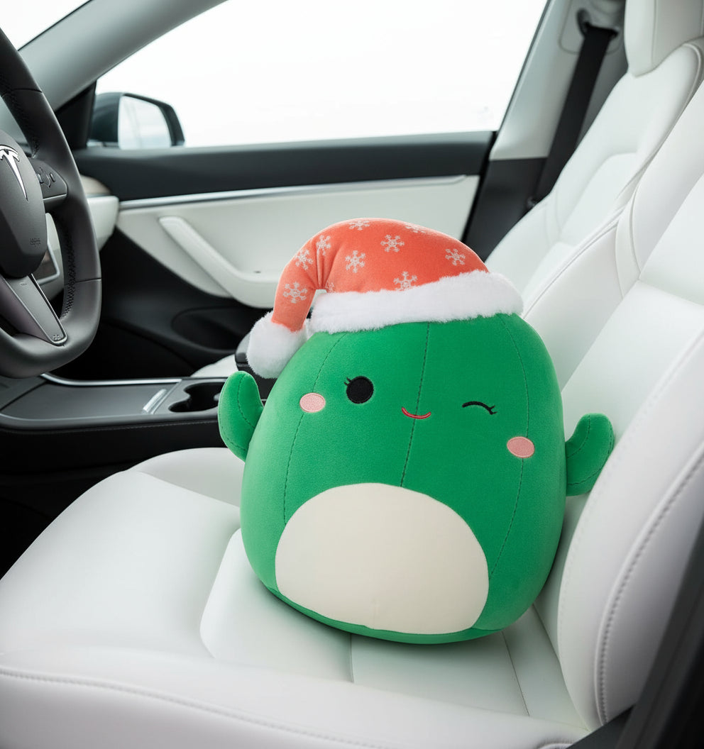 10-Inch Maritza the Cactus W Red Hat- Official  Plush - Collectible Soft & Squishy Stuffed Animal Toy - Add to Your Squad - Gift for Kids, Girls & Boys