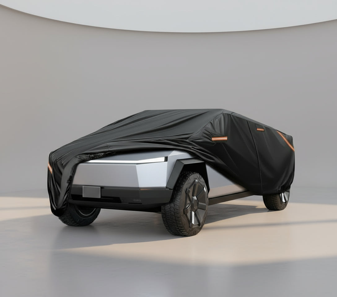 Heavy Duty Truck Cover for Tesla Cybertruck - Reinforced PU Coating,Waterp