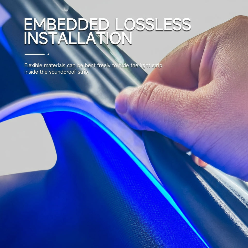 Trunk LED Light Strip for 2022-2026 Tesla Model Y Trunk Cargo Ambient Lighting for New Tesla Model Y 2025 Refresh (Juniper) Trunk Accessories Ambient Lights Sensor Auto On/Off Waterproof (Warm White)