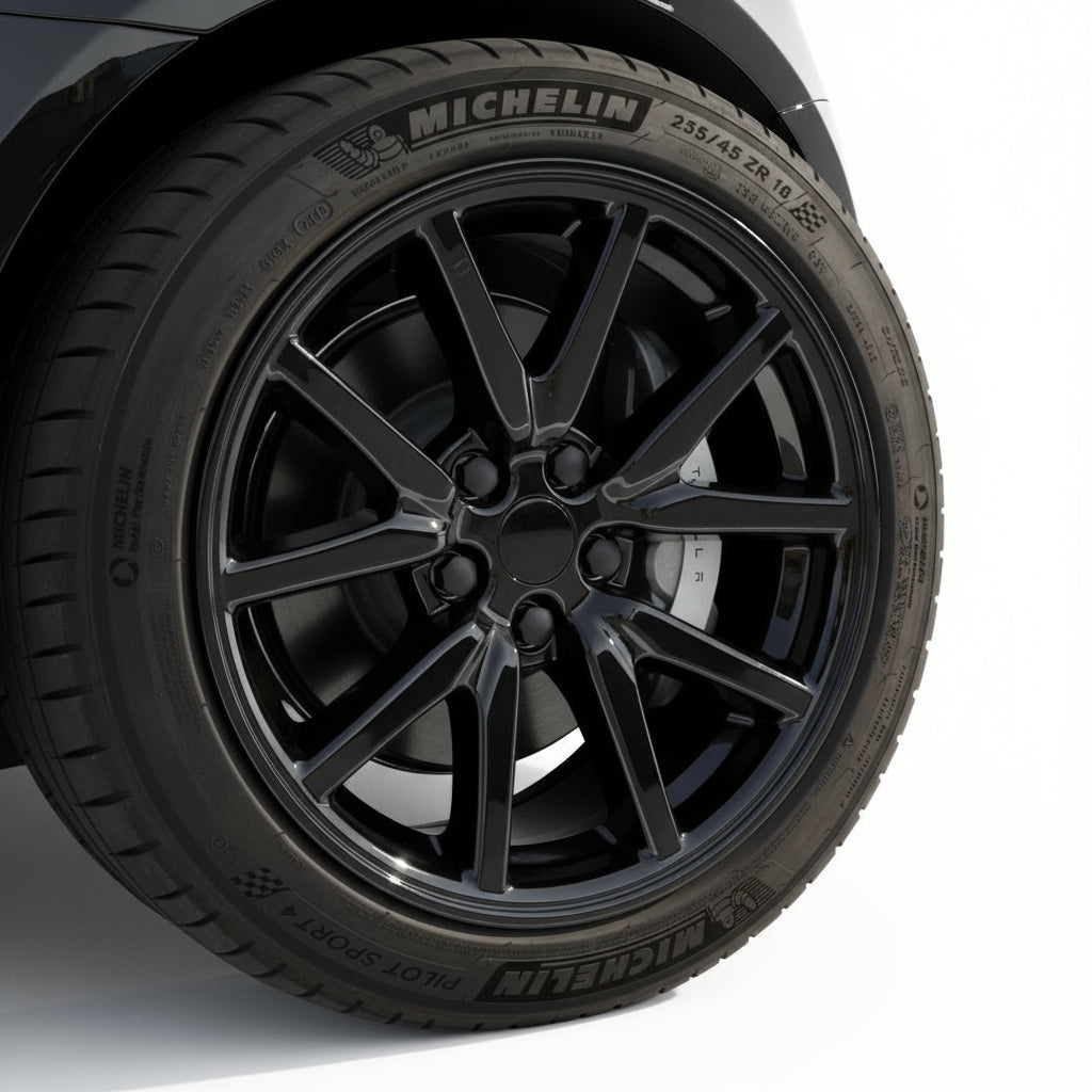 Mayde 18-Inch Wheel Covers Fits 2017-2023 Tesla Model 3 Rims, Replacement Hub...