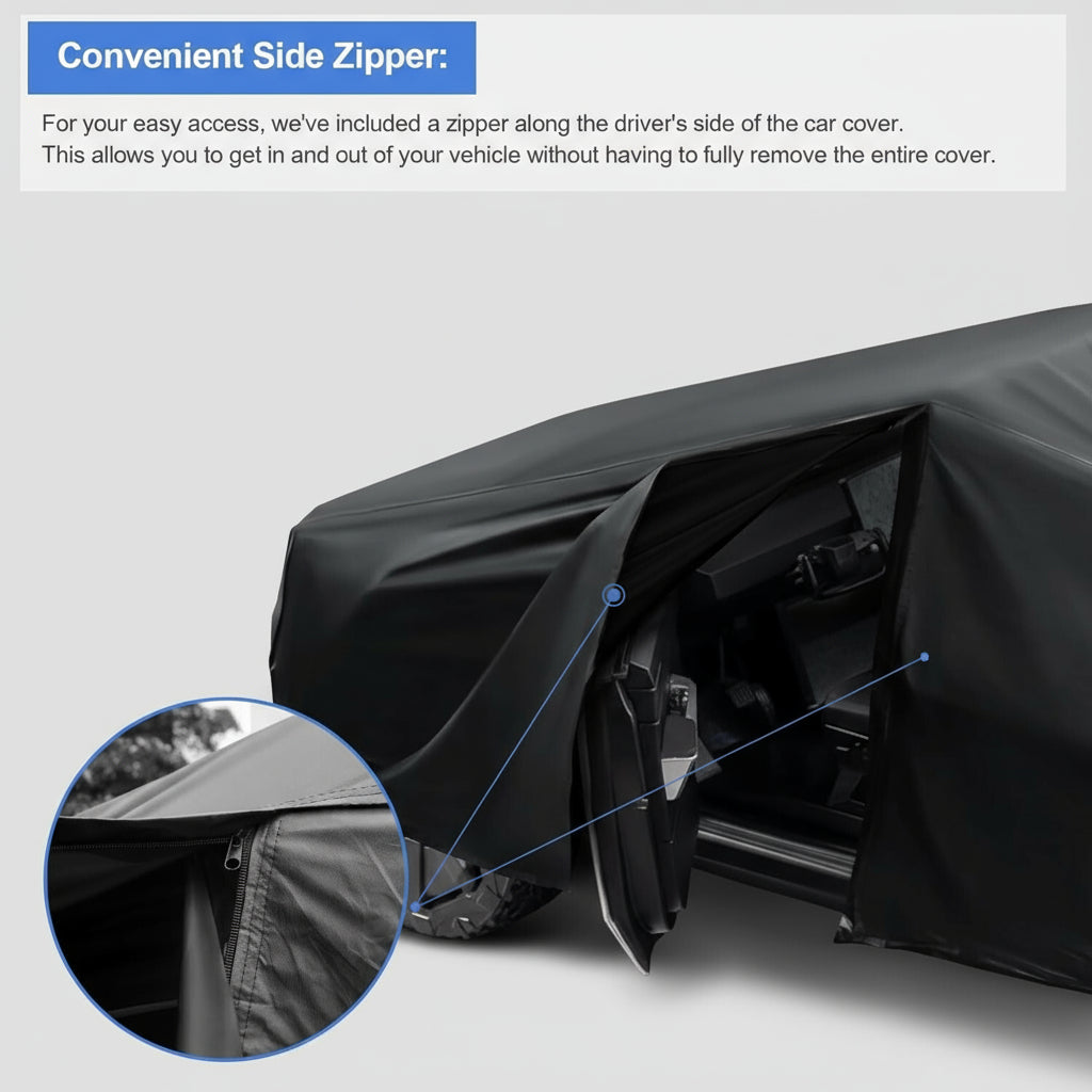 Heavy Duty Truck Cover for Tesla Cybertruck - Reinforced PU Coating,Waterp