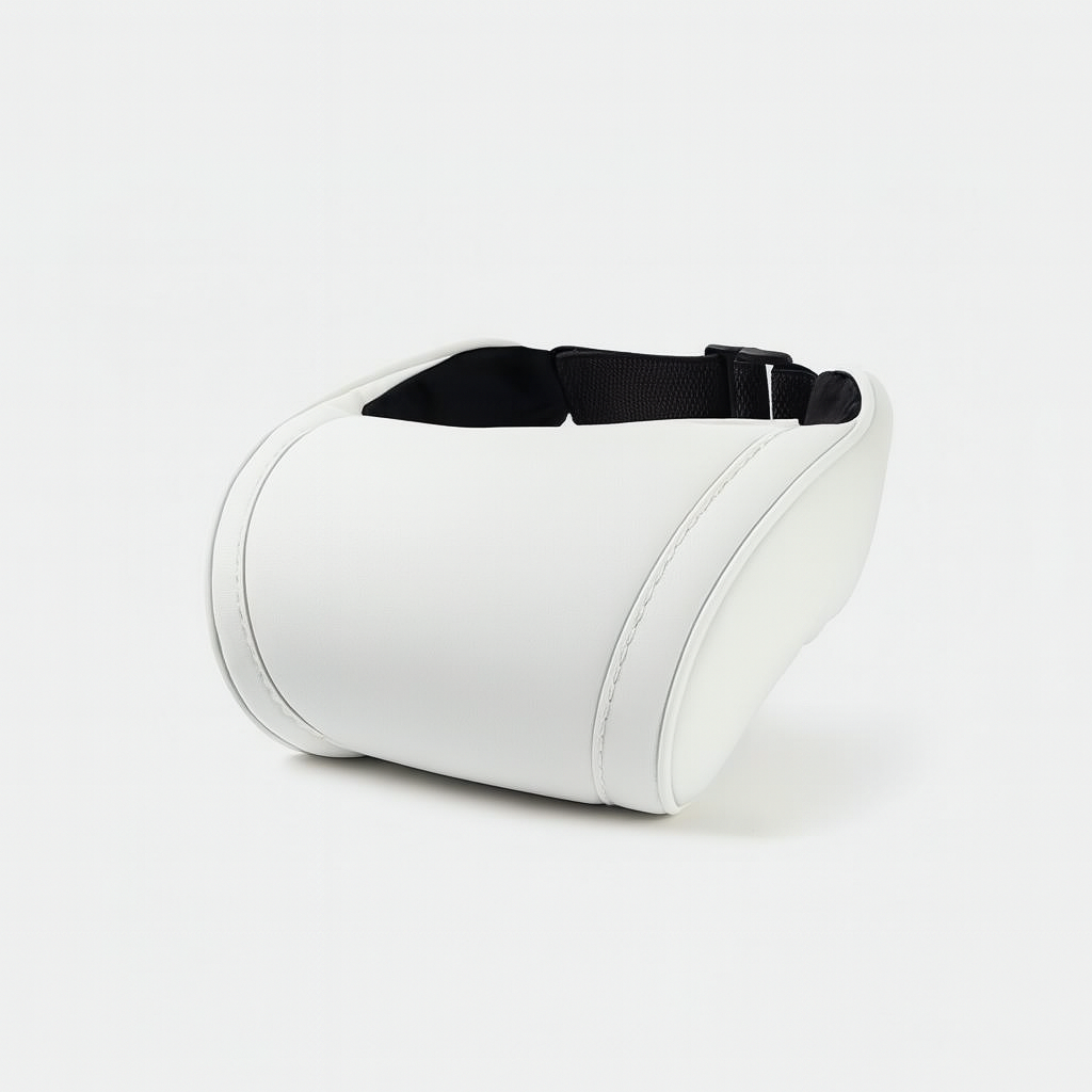 Leather Memory Foam Neck Pillow – Model 3/Y/X