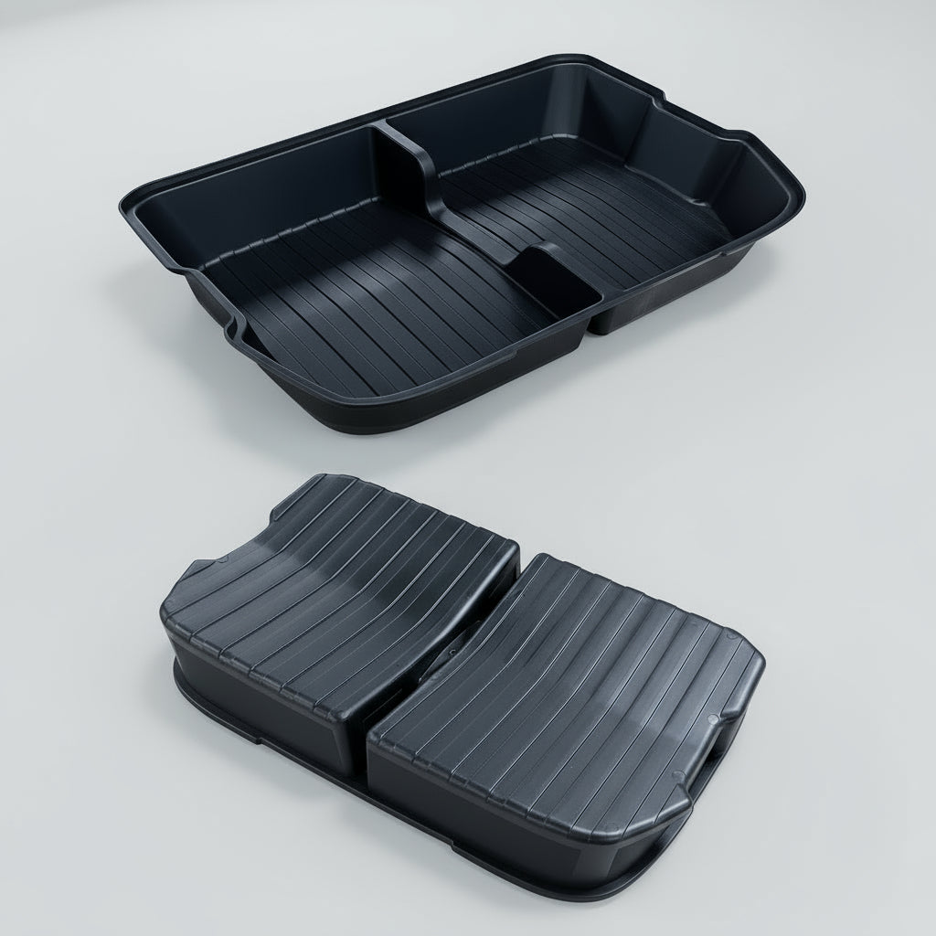 Front Trunk Organizer Tray Storage TPE Storage Box for 2021-2023 Tesla Model Y