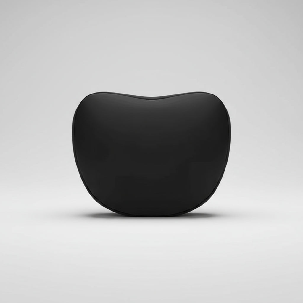 For Tesla Model 3 Y Flocking/Leather Car Seat Neck Pillow Soft Memory Neck Pillow High-Quality Headrest Lumbar Support