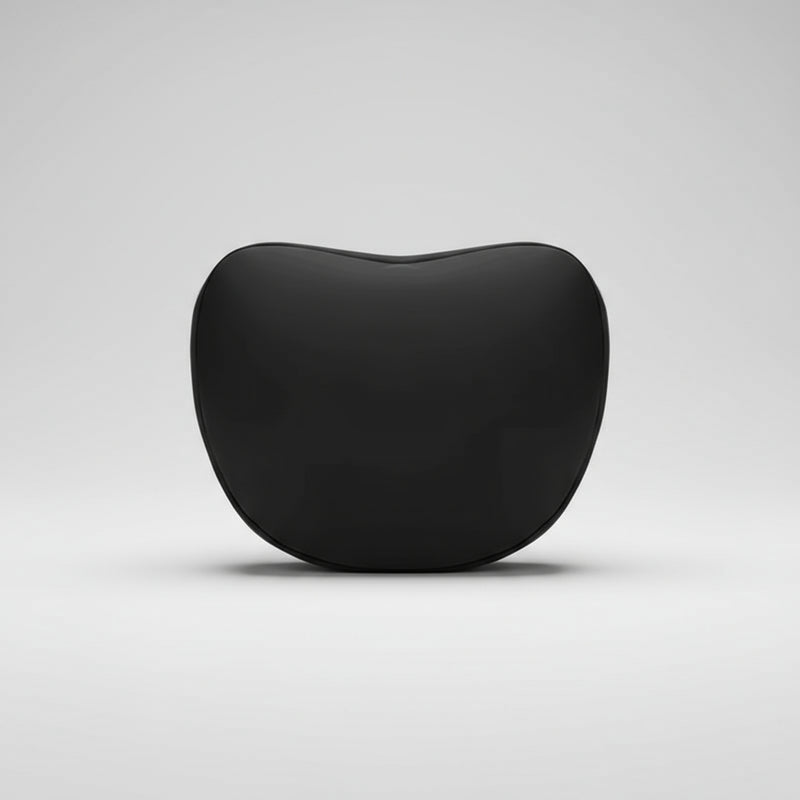 For Tesla Model 3 Y Flocking/Leather Car Seat Neck Pillow Soft Memory Neck Pillow High-Quality Headrest Lumbar Support