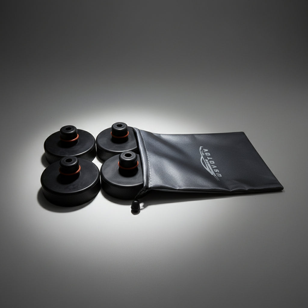 For Tesla Jack Lift Pad Point Adapter Model 3 Model Y Juniper Model S Model X with Storage Bag Vehicle Repair Tools Accessories