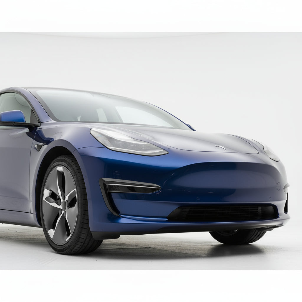 Retrofit Body Parts Kit for 2017-2022 Tesla Model 3 Accessories (Glossy Black)