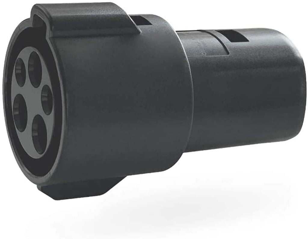 Tesla Model S, 3, X, Y, Cybertruck J1772 to Tesla Charger Adapter 800Amp 240V Type-1,2, Black